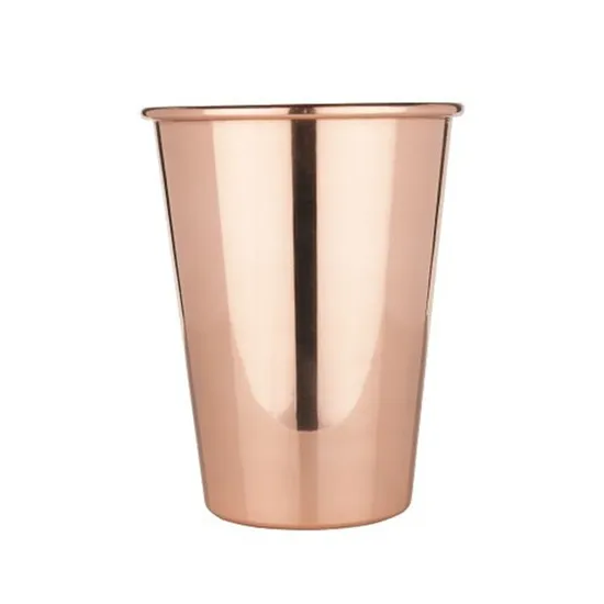 Wholesale Plated Copper Vacuum Insulated Tumbler Cups Stainless Steel Thermos Coffee Wine Tumbler Cups
