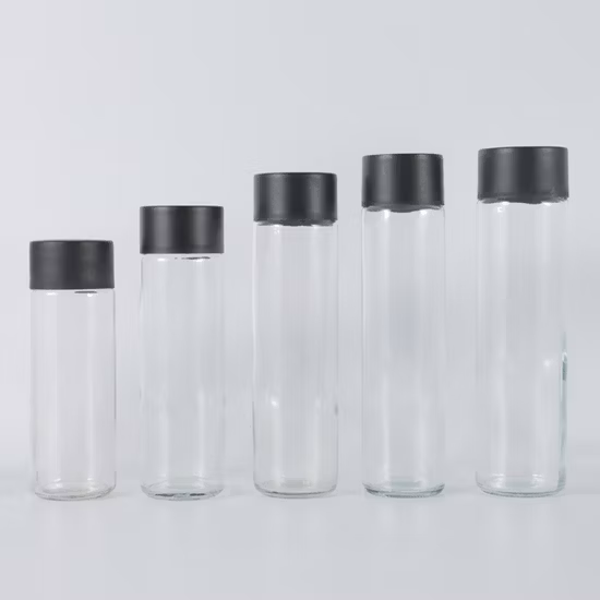 100ml 250ml 300ml 350ml 375ml 400ml 500ml 800ml Juice Beverage Water Glass Bottle with Screw Lid