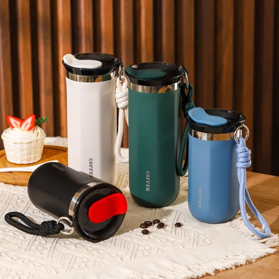 350ml 500ml Custom Logo Stainless Steel Vacuum Thermos Insulated Coffee Mug Tumbler Cup