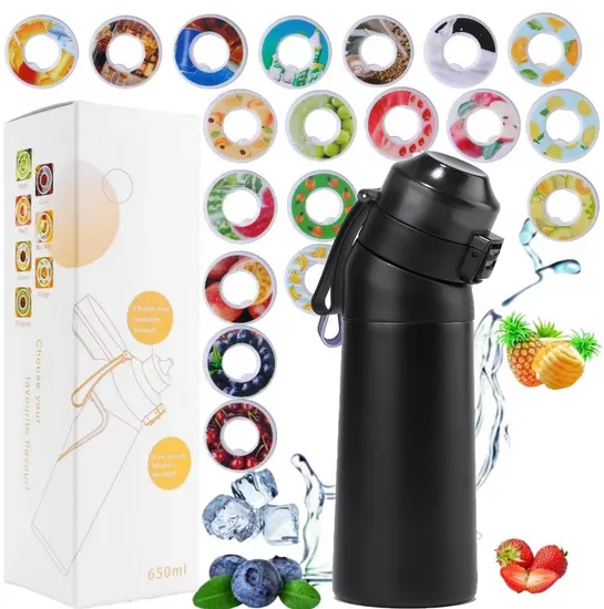 New 304 Stainless Steel 650ml Fun Thermos Cup Portable Straw Bouncing Gym Cup Outdoor Activities Back School Fragrant Cup 
