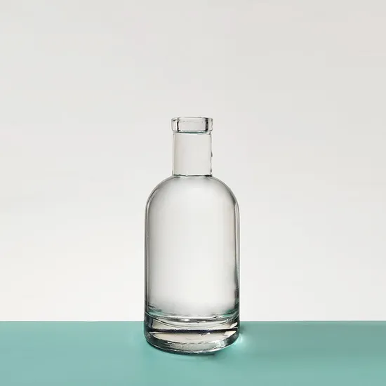 Flint Glass Bottle/Empty Glass Bottle /Water Bottle/Glass Water Bottle/Mineral Water Bottle