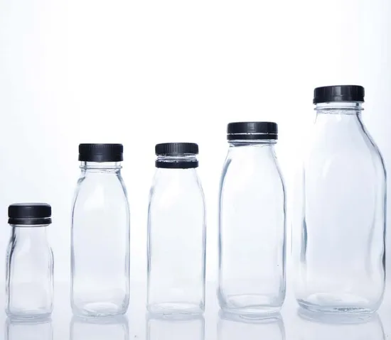 1000ml 33oz Square Juice Milk Glass Bottle Screen Printing Mineral Water Beverage 