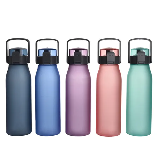 1400ml Forsted Water Bottle with Chug& Square Handle 